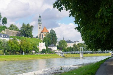Salzburg, Avusturya. 30 Haziran 2024. N.S. Maria Assunta 'nın Cielo di Mulln Kilisesine bakın.