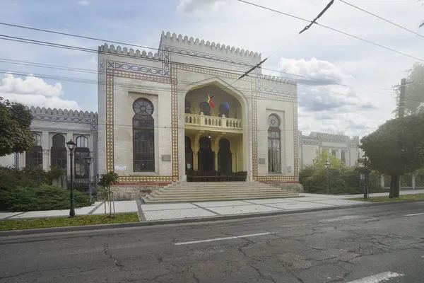 Chisinau, Moldova. 25 Ekim 2024. Ulusal Etnografi ve Doğal Tarih Müzesi şehir merkezinde.