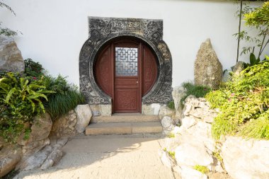 Şangay, Çin. 8 Ocak 2025. Ming Hanedanlığı 'nın Jiang döneminde inşa edilen Yu bahçesinin iç mimarisi (1559)).