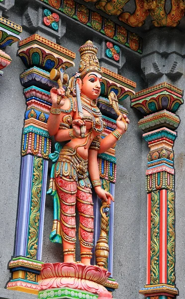 Rzeźba Rzeźby Kali Lakshmi Hinduska Bogini Bogini Lakshmi Uma Devi — Zdjęcie stockowe