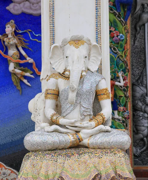 Ganesha Ganapati Vinayaka Lub Pillaiyar Hinduski Bóg Bogini Rzeźby Sztuki — Zdjęcie stockowe