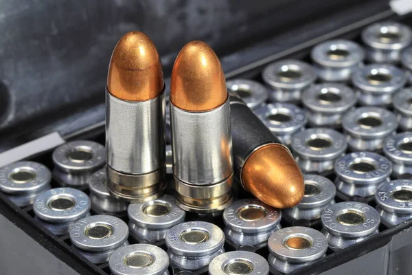 pack of bullet 9mm parabellum FMJ (Full Metal Jacket) Shell Shock Technologies (NAS3).