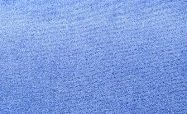 柔らかい青い合成の生地の布の織物のクローズアップの質 — ストック写真