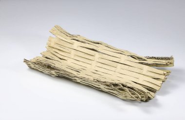 Koruyucu ambalaj için geri dönüştürülmüş karton el işi kağıttan yapılmış çevre dostu ambalaj kağıdı..