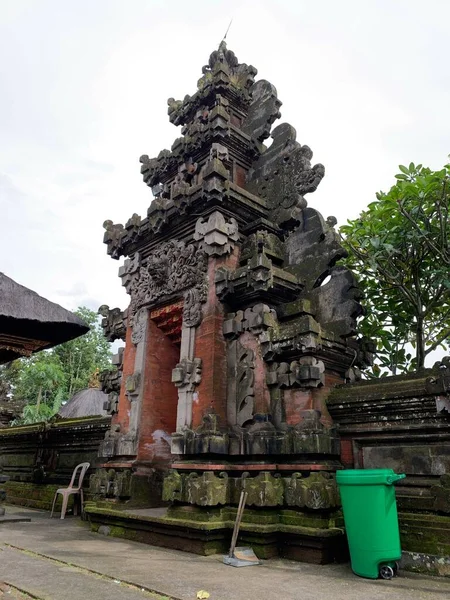 Portão Templo Bali — Fotografia de Stock
