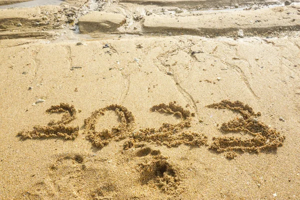 2023 Yeni Yıl Kum Yazısı