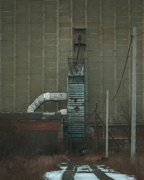 abandoned factory building. abandoned premises