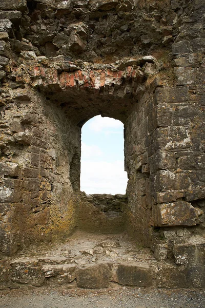 Rock Dunamase Castle Edifício Histórico Que Está Localizado Portlaoise Irlanda — Fotografia de Stock