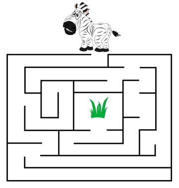 find an exit for zebra