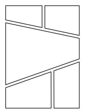 Çizgi roman veya manga arkaplanı, manga ve çizgi roman sanatçıları için çerçeve ve panellerde arkaplan