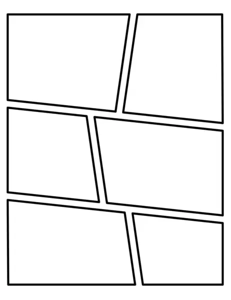 Çizgi roman veya manga arkaplanı, manga ve çizgi roman sanatçıları için çerçeve ve panellerde arkaplan