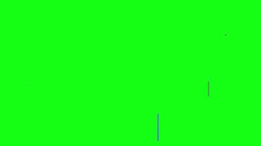 Yeşil ekran animasyonu, havai fişek rengi...