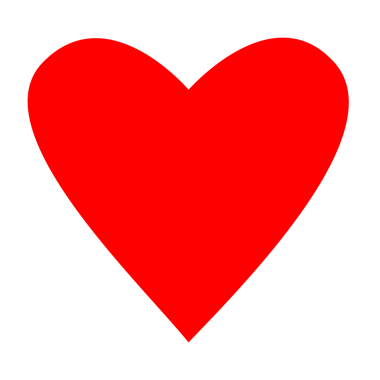 Kalp ikonu. Sevgililer Günü. vektör illüstrasyonu