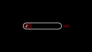 Sesi Artır ve Animasyonu Azalt. Ses Animasyon Videosu. 4K Çözünürlüğü