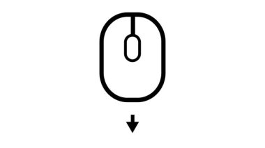 Fare aşağı çizgi animasyonu, animasyon kaydırma faresi aşağı