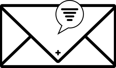 simge uyarısı açık e- posta, açık ileti bildirimi, açılır bildirimi içeren zarf, beyaz arkaplanda izole edilmiş düz biçim simgesi