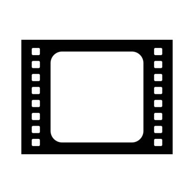 Grunge film koleksiyonunu soyar. Eski bir sinema filmi striptiz video kaydı. Vektör