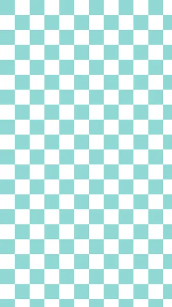 Αισθητική Χαριτωμένο Κάθετη Παστέλ Πράσινο Και Λευκό Checkerboard Gingham Καρό — Φωτογραφία Αρχείου