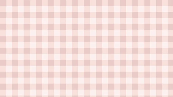 審美的なかわいいパステルピンクのチェッカーボード ギンガム チェックされた背景イラスト 背景に最適です壁紙 はがき バナー カバー — ストックベクタ