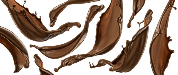 초콜릿은 꽃피는 — 스톡 사진