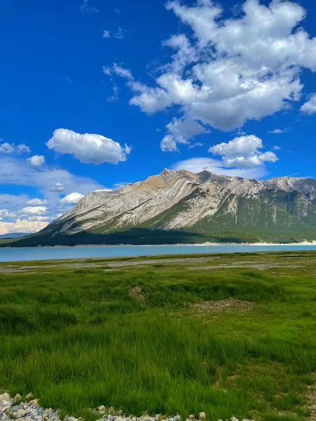 Uitzicht Het Bergmeer Canada — Stockfoto