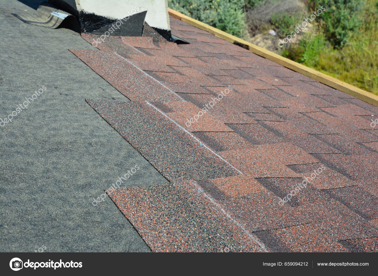 Installing Asphalt Roof Shingles Underlayment House Construction