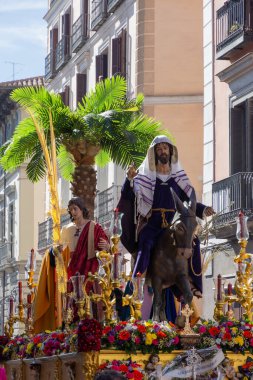 Madrid, İspanya; 2 Nisan 2023: Palm Sunday 'de 