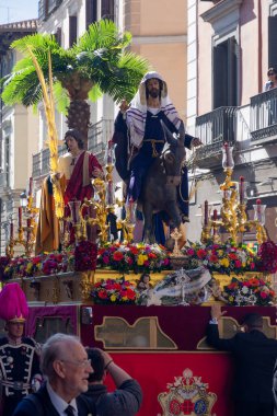 Madrid, İspanya; 2 Nisan 2023: Palm Sunday 'de 