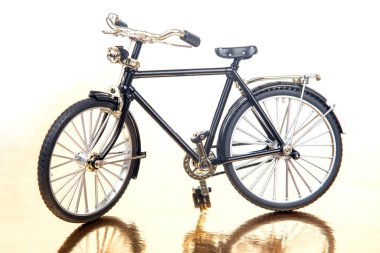 road bike model on a white background. transport for travel