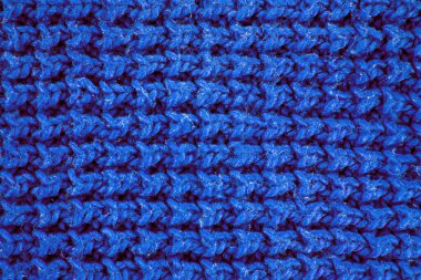 color knitted fabric structure for scarf