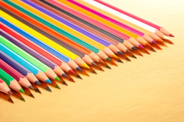 Color Pencil Set Colored Pencils Drawing Artistic Creativity Drawing — Stock Photo, Image