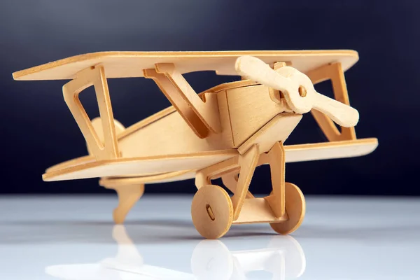 Repülőgép Modell Játékszerösszeszerelő — Stock Fotó