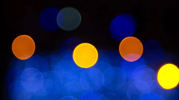 Sfondo Sfocato Astrazione Lanterne Colorate Decorazioni Bokeh Texture Luci Colorate — Foto Stock