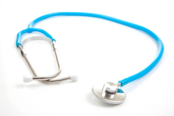 stock image stethoscope on a white background. heart rate medical instrument