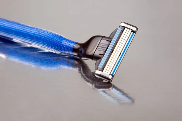 Razor Cassette Manual Face Shaving Machine Stubble Blade Depilation — Stock Photo, Image