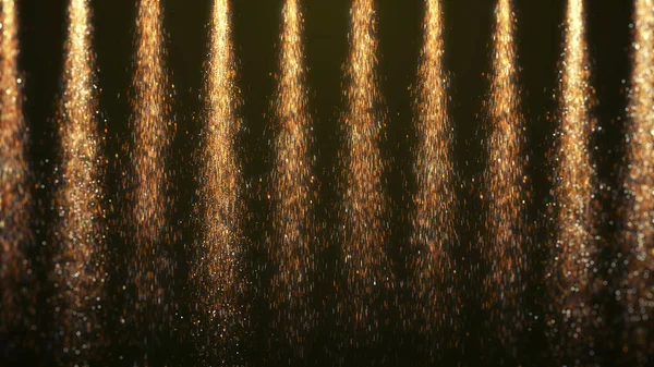 Sparkler Vuur Vallen Het Podium Tonen Abstracte Achtergrond — Stockfoto