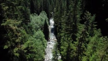 British Columbia 'da İHA Takip Nehrinde