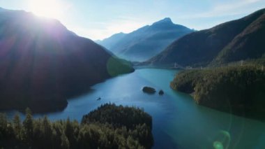 Whistler Canada 'da nefes kesici Alta Gölü Havacılık