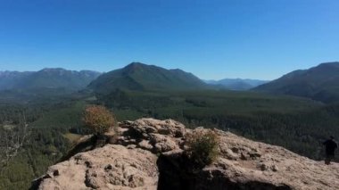 North Bend WA USA 09-14-23 Çıngıraklı Yılan Ledge Yürüyüşü Gözcüsü