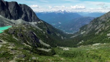 Whistler Kanada İHA 'sında Zor Yürüyüş Yolu
