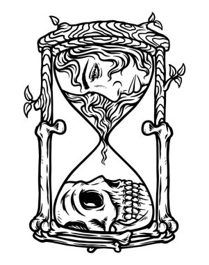 Kum saatinin içinde yaşa ve öl.