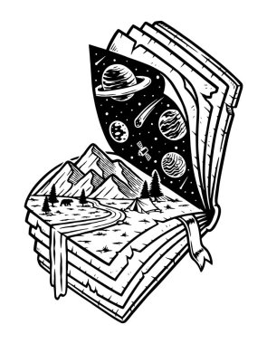 Macera romanı çizimim