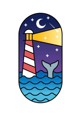 Deniz feneri görüntüsü