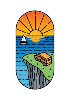 Tepenin tepesinden gün batımını izle