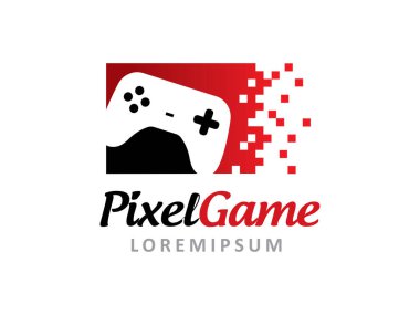 Oyun logo sembolü veya simge şablonu