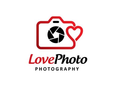 Fotoğraf logosu simgesi ya da simge şablonu