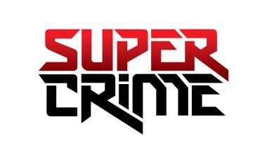 harf süper srime tasarım vektörü