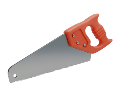 El Testere Minimalist 3D Yumuşak ve Yumuşak Hazırlama