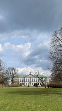ancient castle in the park