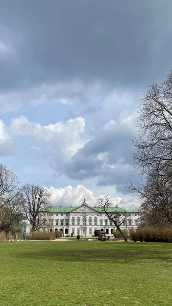 ancient castle in the park
